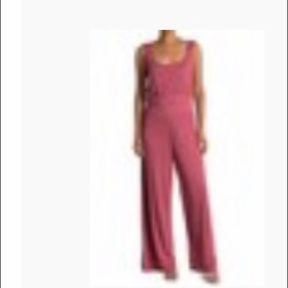 Sleeveless Smocked Waist Jumpsuit - Picture 3 of 3